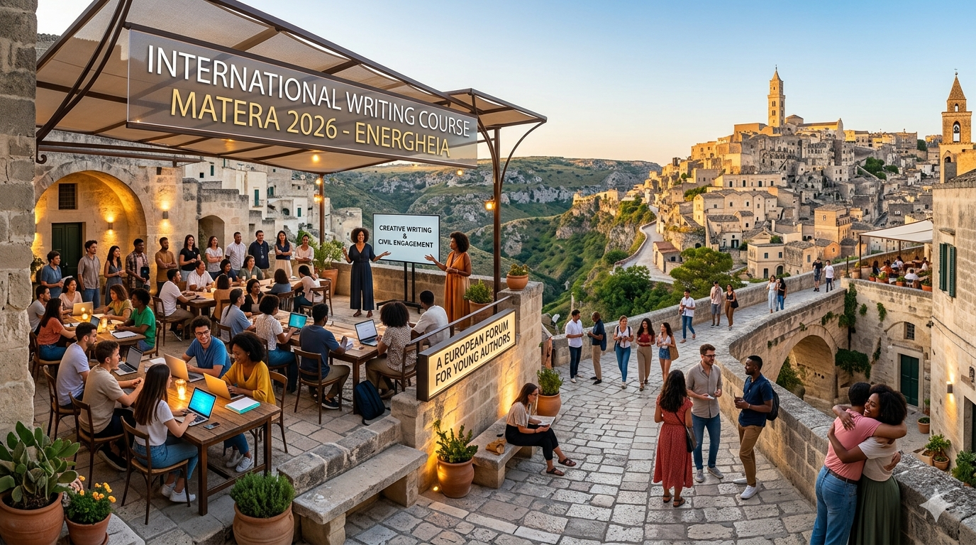 Corso di scrittura creativa a Matera 2026: l'International Writing Course per giovani autori