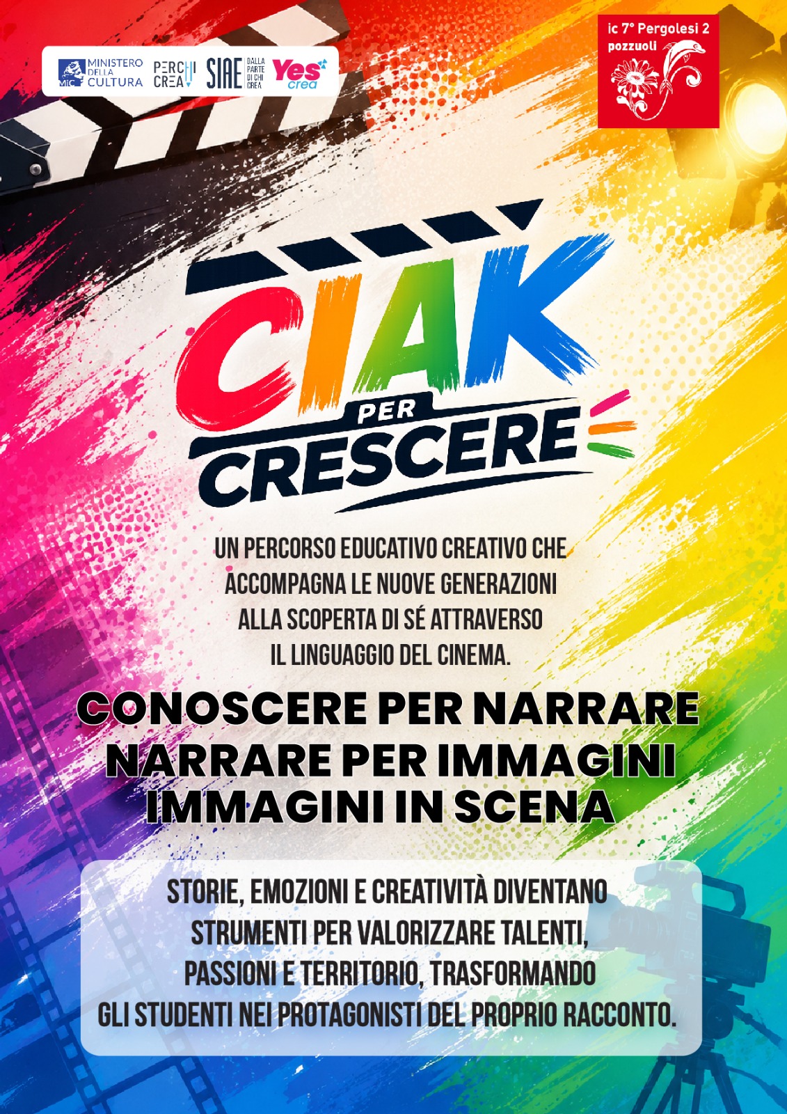 Ciak per crescere - All'Ic 7 Pergolesi 2 si fa cinema