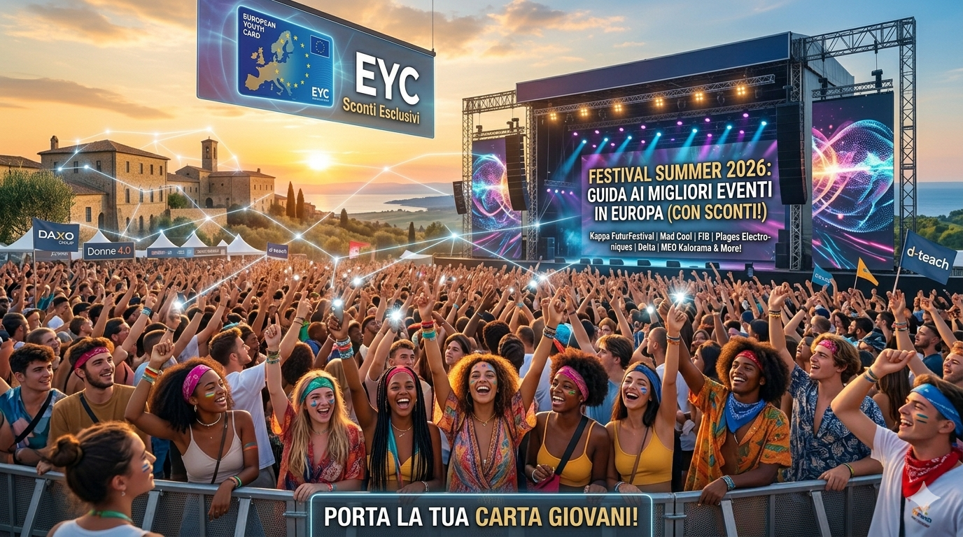 Festival Summer 2026 - Tutti gli appuntamenti in Europa