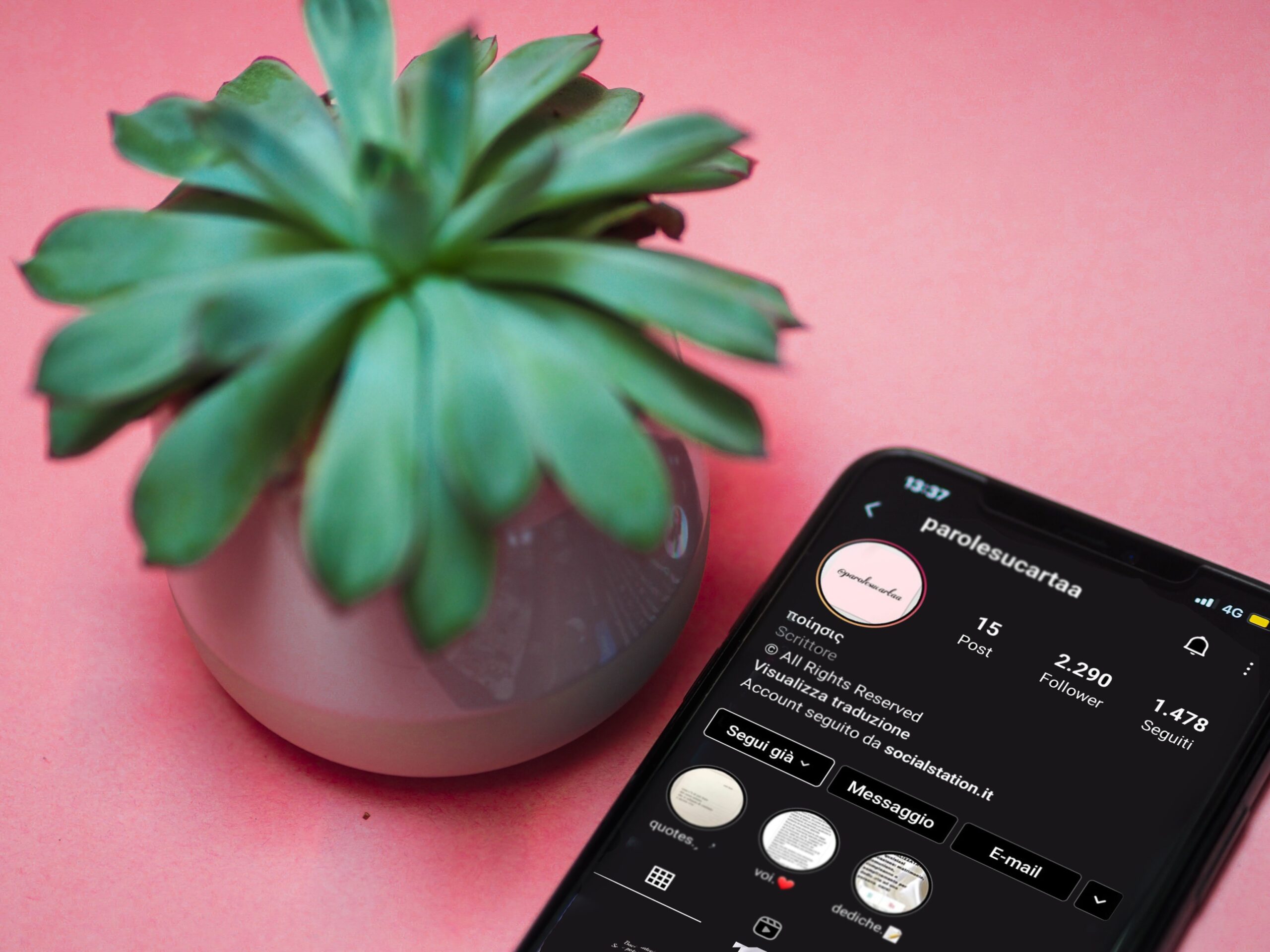PAROLESUCARTA – Scopriamo l’Instapoetry