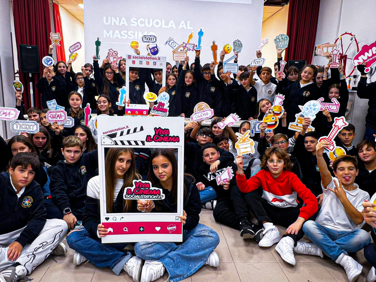 Viva il cinema in azione -La scuola si trasforma in set