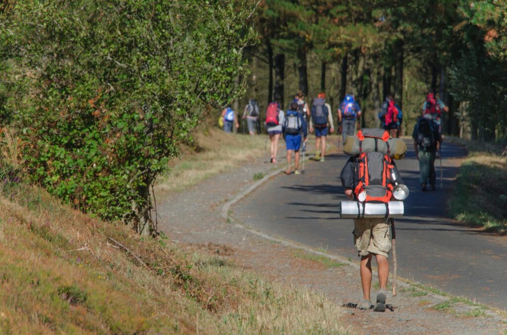 cammino di santiago con l'erasmus